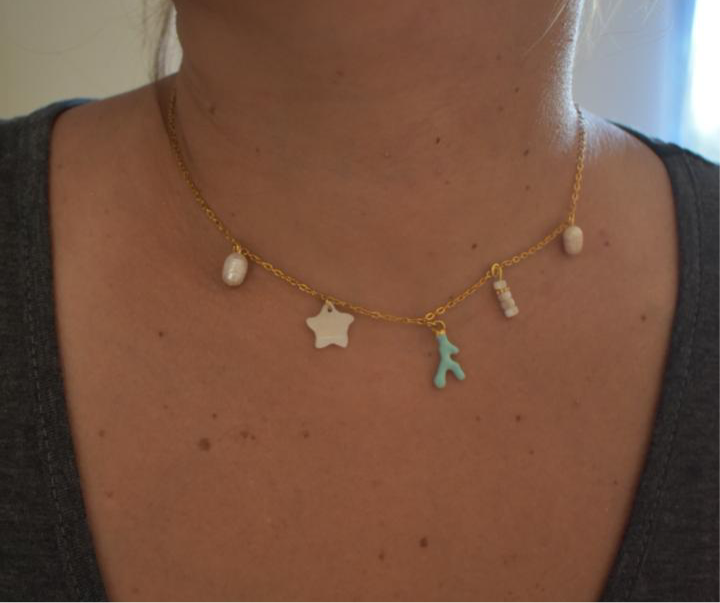 Collier Plage et corail