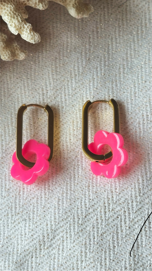 Boucles d’oreilles Flowers